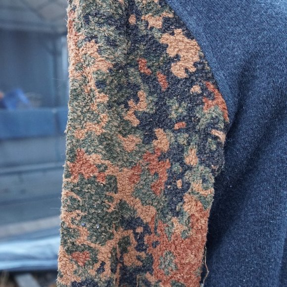 Button up black and fall colored cardigan - Picture 5 of 5